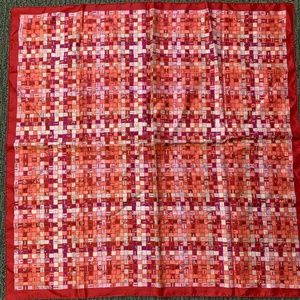 Hermes Silk Bolduc au Carre Scarf